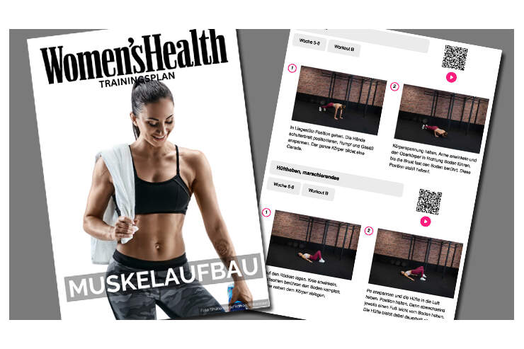 Muskelaufbau im Home-Gym in 2 Wochen – Trainingsplan für Fortgeschrittene bis 40