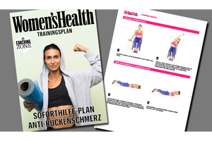 2 Wochen Soforthilfe-Plan Anti-Rückenschmerz – Trainingsplan